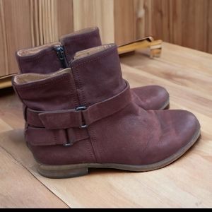 Franco Sarto Leather Booties